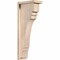 Ekena Millwork Pescadero Smooth Corbel w/Backplate, Douglas Fir, 5 1/2"W x 10"D x 26"H COR06X10X26PEC01SDF - alternate 1
